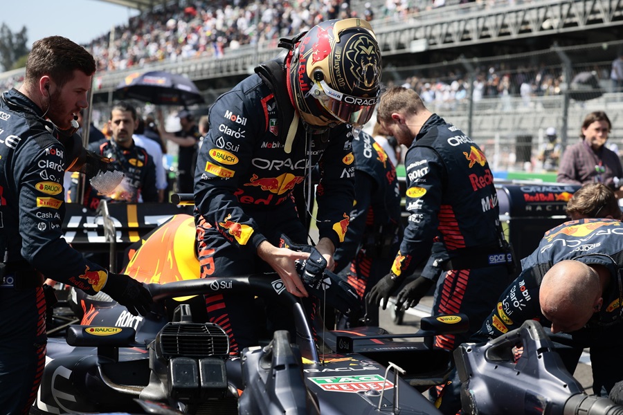 Incident et bagarre dans les tribunes du Grand Prix du Mexique